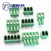 10 세트 381mm 15EDG 23456789101112131516 핀 직각 스트레이트 핀 플러그터미널 블, Right angle pin+12P-3Set