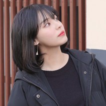 가발매니아 가발매니아 C컬단발 36cm반가발 (탄력고열사), 내츄럴브라운