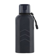 이중벽관 FEIJIAN ml 여행 보온병 단열 스테인레스 스틸 스포츠 이중 벽 플라스크, [01] ml, [04] Black Stripe