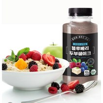 단백질쉐이크 프로틴 두부 식물성단백질 마시는단백질 식사대용주스, 블루베리 두부쉐이크 250ml x 5개