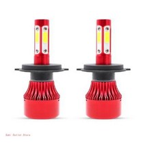 전조등 일반적으로 사용되는 차량 LED 전구 3500LM 6000K 헤드 라이트 방향 지시등 스트로보 스코프 방지 2, 한개옵션1, 01 H4