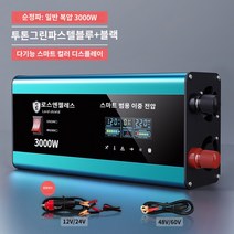컨버터 절체기 자동차 인버터 전기 캠핑용, 뉴 제너럴 트윈 전압 3000w (순수 사인파 컬러에, 48V