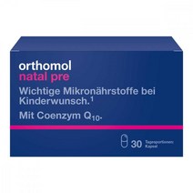 [독일 내수 정품](오쏘몰)ORTHOMOL Natal pre Kapseln 30St