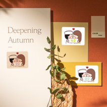 곰신톡 프렌즈 폭탄 번호표 스티커 3탄, 1개