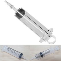 바늘 없는 주사기 대형 실험 도구 교재 압력 100ml