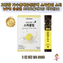 고함량 WPH 유청 단백 스파클링 레몬맛 프로틴 스틱 가수분해유청단백질 WPH 프락토올리고당 유산균 22종 비타민B2 간편한 섭취가 편한 여성 여자 40대 50대 60대