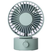 무소음 미니탁상용선풍기 사무실 책상 USB 저소음 미니 Y8, 블루