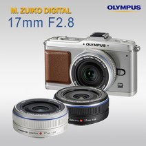 올림푸스 M.ZUIKO DIGITAL 17mm F2.8 [UV필터 증정] PEN 전용 팬케이크 단렌즈 k, 선택없음