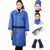 차폐복 방호복 납차폐 방어복 방사선 안전 엑스레이 납 물리치료 안전복 치과 ct 납복, 0.5 반팔 납옷 4종 세트