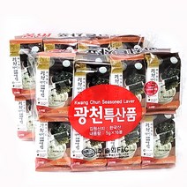 [솔뫼광천] 웰빙도시락김(5g-32봉)아들반찬/선물/피크닉, 상세 설명 참조