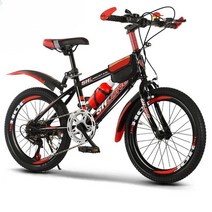 산악자전거 초등학생 등교 로드자전거 22인치 24인차, 24인치, 블랙 레드-기어