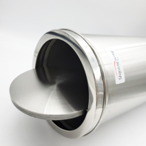 스텐 뱅뱅이 원형 휴지통 (샤틴) 소 20L (230x510)