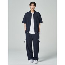 에잇세컨즈 남성 시어서커 밴딩 팬츠 네이비 453621NQ4R