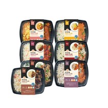 [마이비밀] 라이킷 식단관리 도시락 세트, 7팩, 1330g
