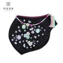 [하랑한복] 여아용 조바위 부귀랑-검정