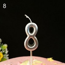 생일케이크초 숫자초 예쁜초 연꽃초 골드초 파티용품 번호 0-9 생일 축하 케이크 양초 토퍼 장식 파티 용품, 19 S8