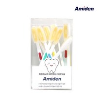 아미덴 대왕칫솔 플러스 12개 보급형 치과용 교정용 치아교정 긴칫솔 점보 큰칫솔 왕칫솔