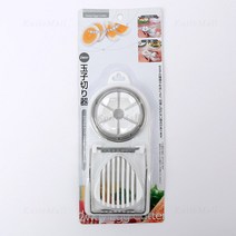 일본 에코 2way 계란 커터기 / 에그 슬라이서 절단기, 단품, 1개