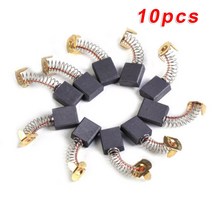 전동공구 부품 구리 합금 전기 모터 카본 브러쉬 10 개 7x11x18mm 예비 전동 공구 액세서리, 한개옵션0