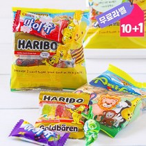 어린이 간식 꾸러미 선물 하리보 마이쮸 비스킷 캔디, 1개, 워크샵11