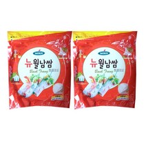PPW797D19 뉴 300g 라이스페퍼 쌀종이 월남쌈 2개 몬 원형16cm x 쌈요리 라, 1, 본상품선택