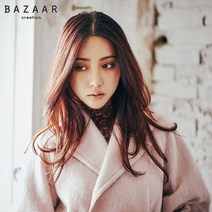 바자르 BAZAAR 2016 F/W 겨을 신상품 63707 울 모헤어 고급 트렌치 코트