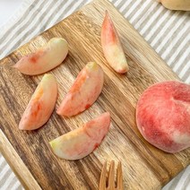 딱딱이 복숭아 4kg 대과, 1개