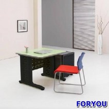 Foryou2795 일자형책상 컴퓨터책상 조립식책상 철제책상 책상 책장 책꽂이, 그린 레드