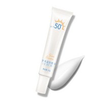 OJBK 페이셜 선스크린 크림 오일 프리 워터프루프 SPF 50 선 프로텍션, 하얀, 1