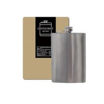젠틀샷 힙 플라스크 250ml, 실버베이직, 4개