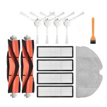 물걸레 청소기 무선 HEPA 필터샤오미 미지아 1C 2C STYTJ01ZHM Dreame F9 로봇 진공 청소기 용 걸레 클리너, 03 Set 3