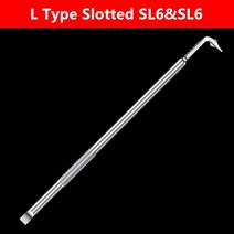 BROPPE-연장 스크루 드라이버 비트 필립스/슬롯/헥스/Torx 90 도 직각 엘보 마그네틱 Z/L 모양, 07 SL6SL6