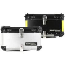 제로센스 알루미늄 탑박스 오토바이 대용량 배달통 리어백 브라켓포함, 80L, 추가없음, 검정
