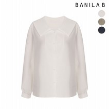 [바닐라비] 여성 세라 카라 볼륨 소매 블라우스