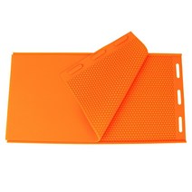 양초만들기 향초 캔들만들기 크리에이티브 DIY 실리콘 둥지 기본 시트 밀랍 패드 벌집 손 성형 양봉 양초, [07] Orange