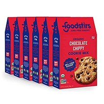 Foodstirs Junk-Free Bakery Organic Chocolate Chippy Cookie Baking Mix Non-GMO Low Sugar 13.05 Oz, 1