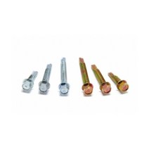 스틸하우스용 육각 양날피스 스크류볼트 백색 5봉 C1000030702-5, 14x38mm 300pcs
