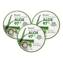 리코셀 제주 알로에 97% 수딩젤 300ml x3개, 1000ml, 3개