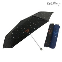 키스해링 터치 3단 초경량 암막 우양산