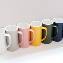 코지테이블 위즈라인 무광 빅머그 500ml, 화이트