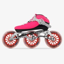 롤러스케이트 2019 원래 Bont 루나 속도 인라인 스케이트 Heatmoldable CarbonFiber 부팅 3*90/100/110mm, 01 Pink child_21 31