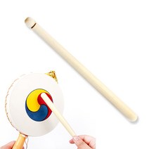 소고채 (1P) 원목 소고채 나무채 채 나무스틱 악기채 국악 전통악기 음악준비물