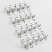 선정리브라켓 케이블벽고정 배관파이프 새들 12mm 20P