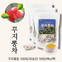 건강한 국내산 꾸지뽕차 100티백x3팩 꾸지뽕잎 물대용차 커피대용차 구찌뽕 꾸지뽕차 꾸지뽕 구지뽕 식수대용
