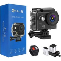 스포츠 액션 카메라 4K 배터리 2개 1350mAh