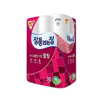 HOZ826810물에잘녹는휴지 재생화장지 30롤 3겹 30m 퀼팅 잘풀리는집 코스트 홈쇼핑휴지, 1