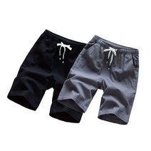 글램공식 남성 1+1 여름 스판 밴딩 4부 반바지