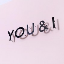 미니 스틸 돌출 명패 스카시 간판 만들기, O(알파벳)