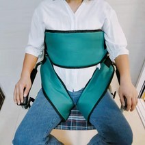 휠체어안전벨트 안전띠 억제대 환자 디펜드 안전각반, 한 사이즈, 블랙 저렴한 상체 + 하체
