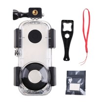 INSTA 360을위한 30m 방수 하우징 케이스 다이빙 쉘 1 x2 파노라마 카메라